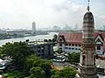 Wat Arun / Richtung City